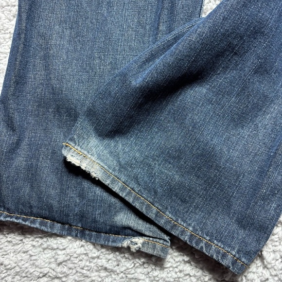 Levi's Jeans Mens 33 x 32 569 Loose Baggy Relaxed Fit Grunge Everyday Dark Wash - Picture 5 of 6